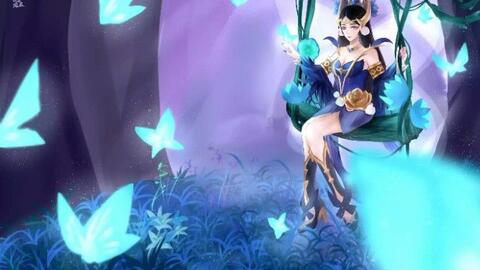 王者榮耀聲優小雨趣味cos貂蟬仲夏夜之夢，秋千上的創意演繹與游戲動漫開發的無限可能